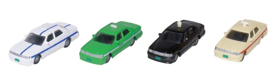 Kato K23-655A - N - 4-tlg. Set Taxis